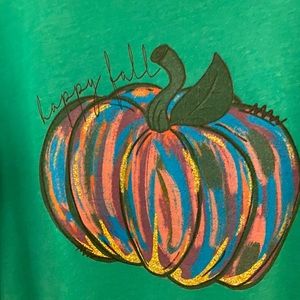 Fall vibes pumpkin tee